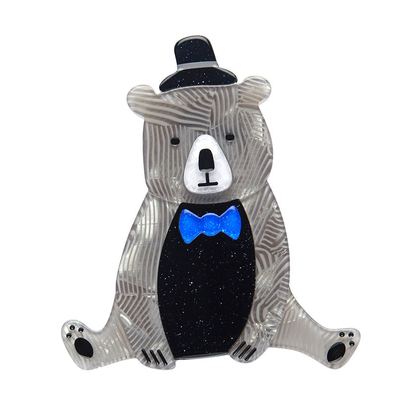 Bear brooch on sale