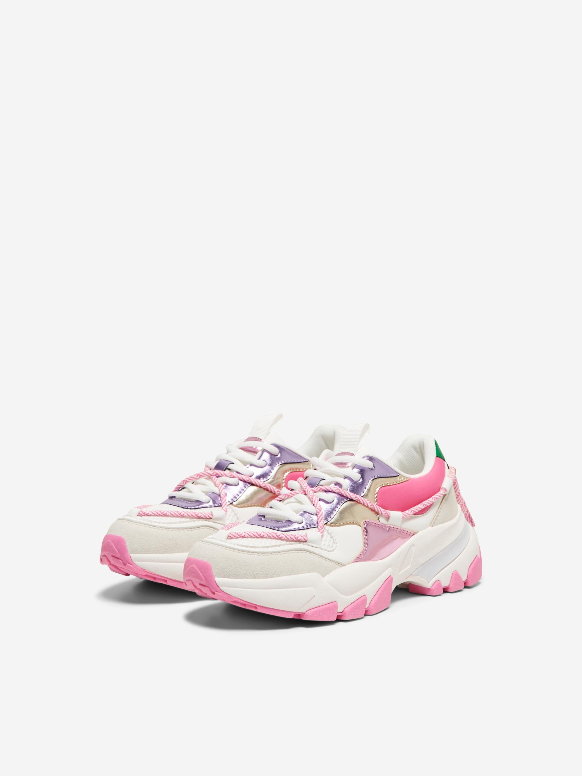 Pink trainers hotsell