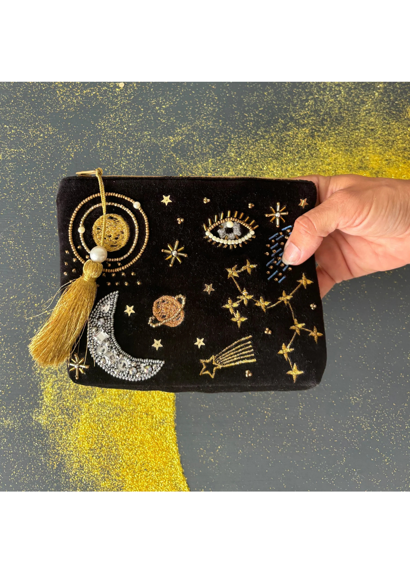 House of Disaster – After Dark Black Makeup Bag