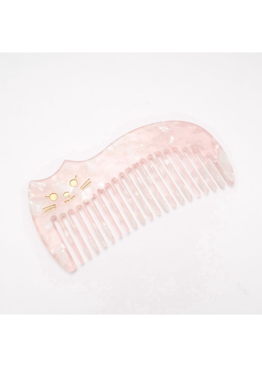 The Edit - Pink Cat Hair Comb