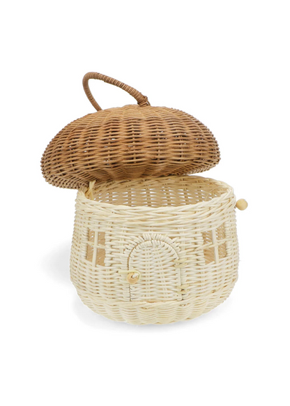 Rex London - Rattan Mushroom House Basket