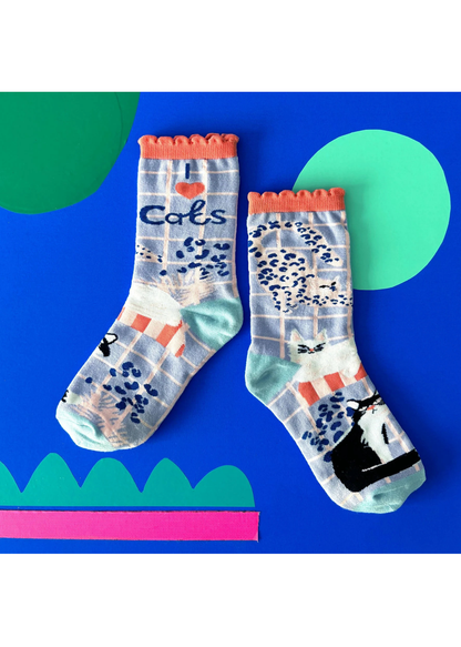 House of Disaster - Catnip Bamboo Socks