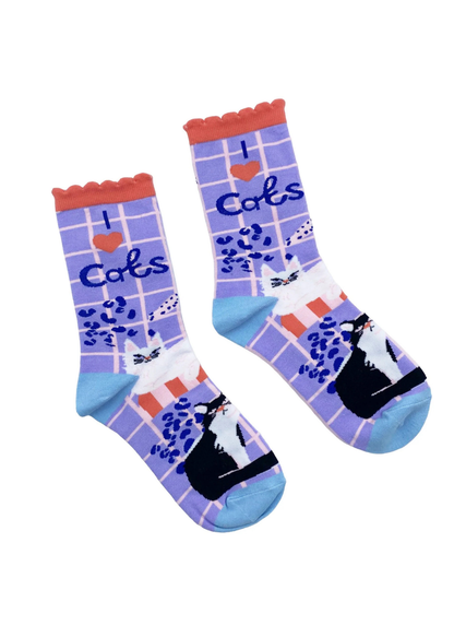 House of Disaster - Catnip Bamboo Socks