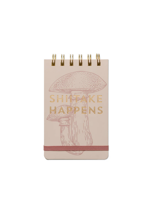 Designworks - Shiitake Happens Mushroom Mini Notepad