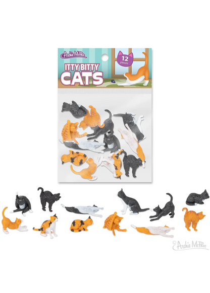 Archie McPhee - Itty Bitty Kitty Cats (bag of 12)