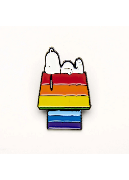 Magpie - Peanuts 'Good Vibes' Dog House Enamel Pin