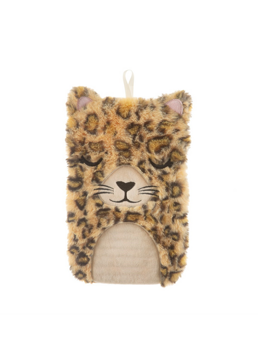 Sass & Belle - Fluffy Leopard Cat Hot Water Bottle