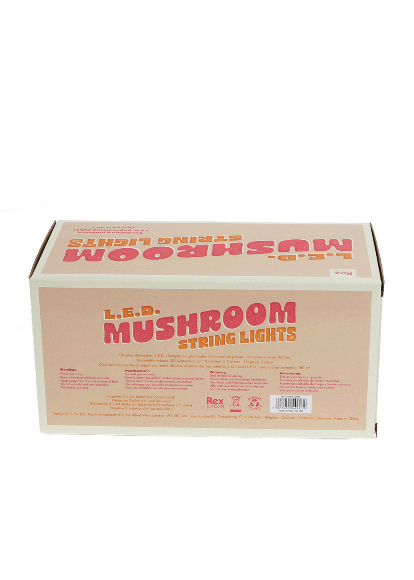 Rex London - Mushroom LED String Lights