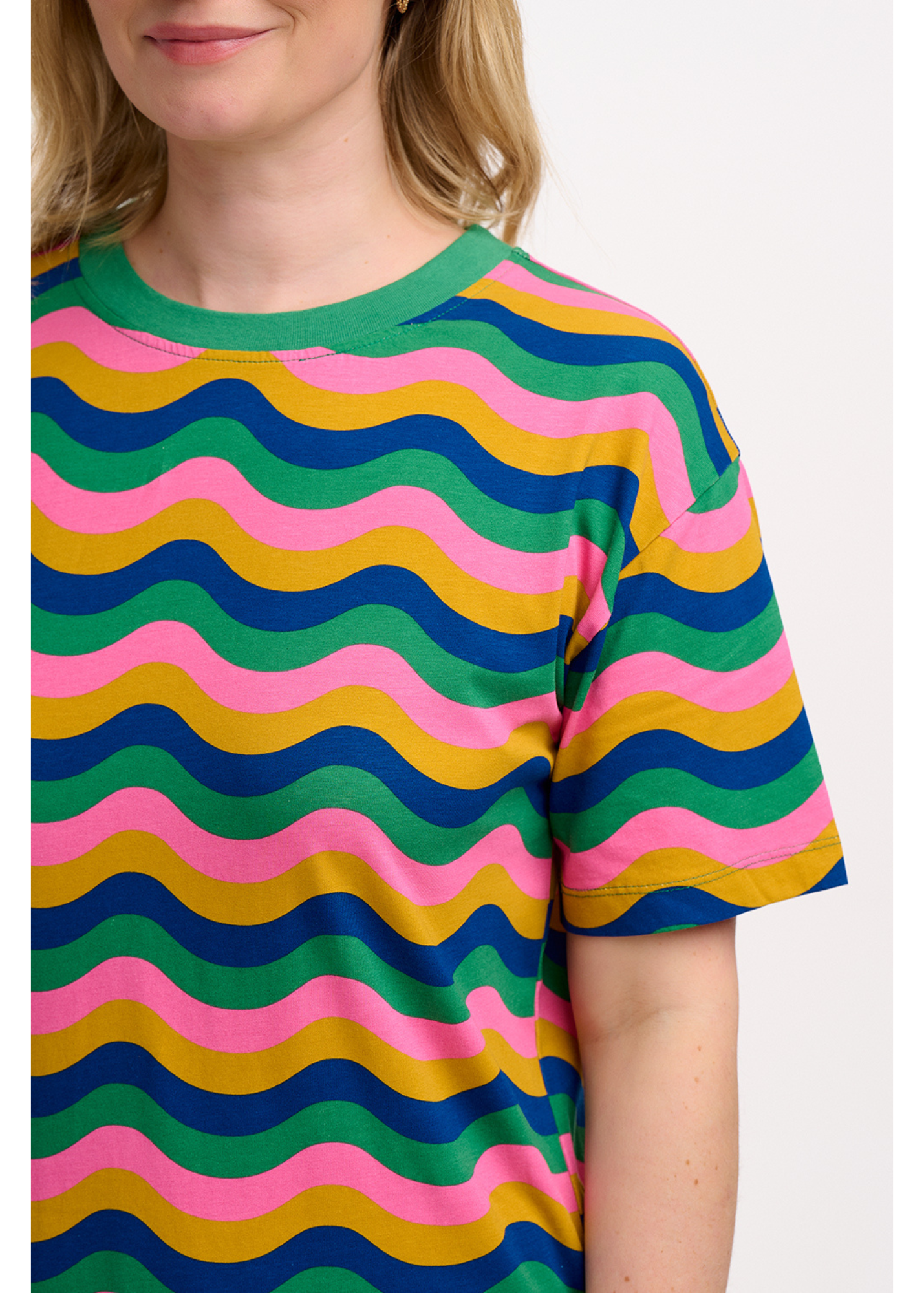 Sugarhill Brighton - Stephanie Rainbow Midi T-shirt Dress