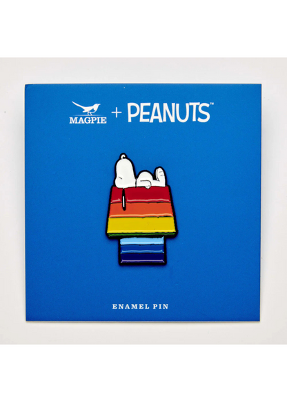 Magpie - Peanuts 'Good Vibes' Dog House Enamel Pin