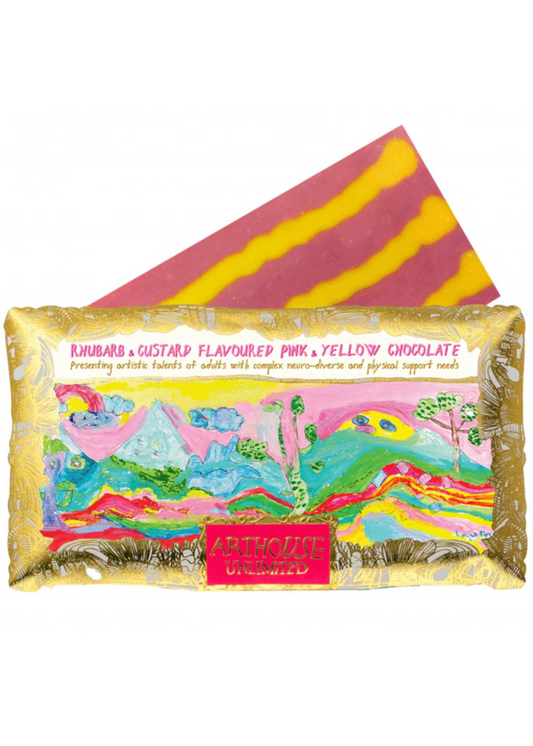 Arthouse Unlimited - Peace, Rhubarb & Custard Colombian Chocolate