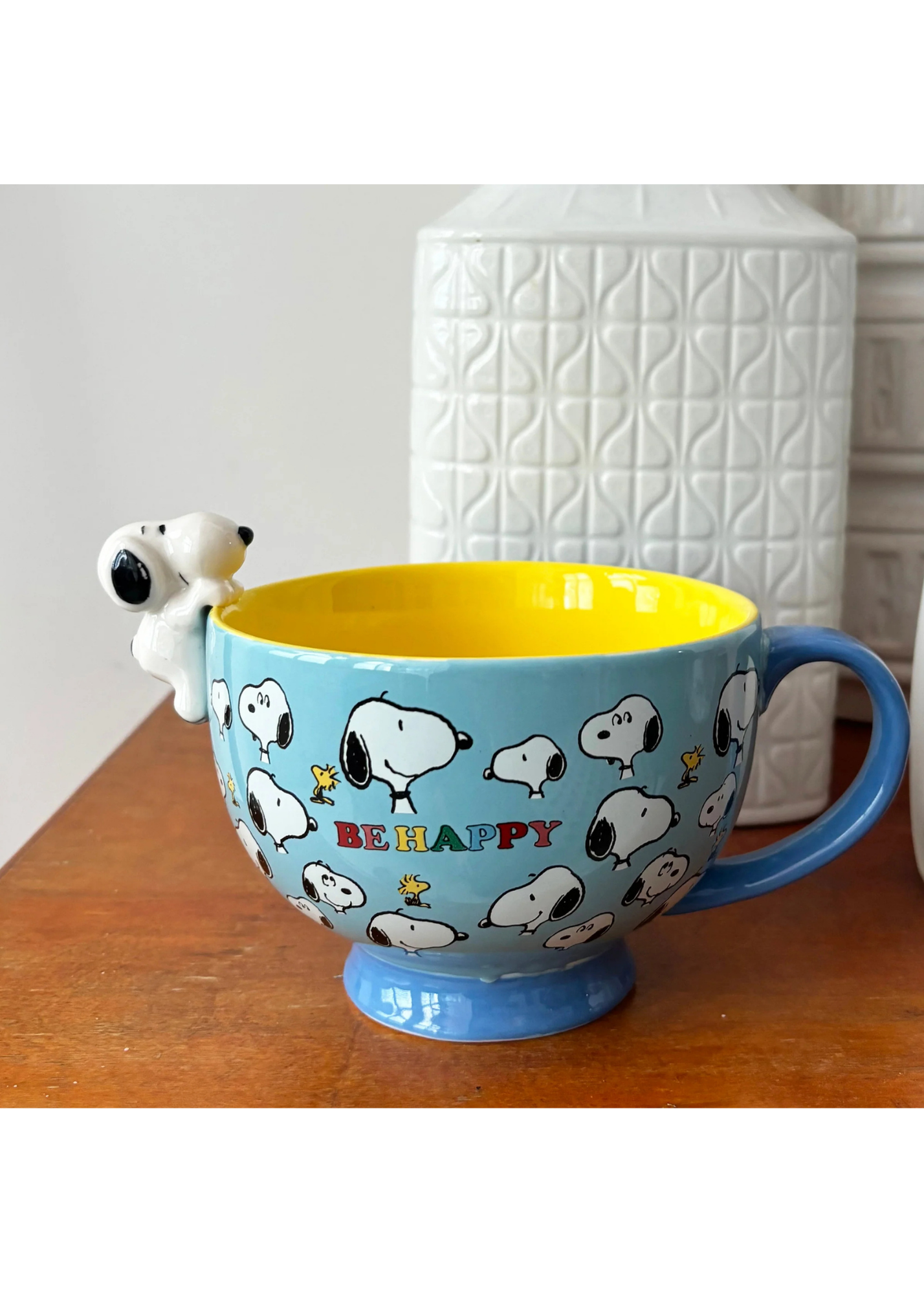 House of Disaster - Peanuts 'Be Happy' Mug