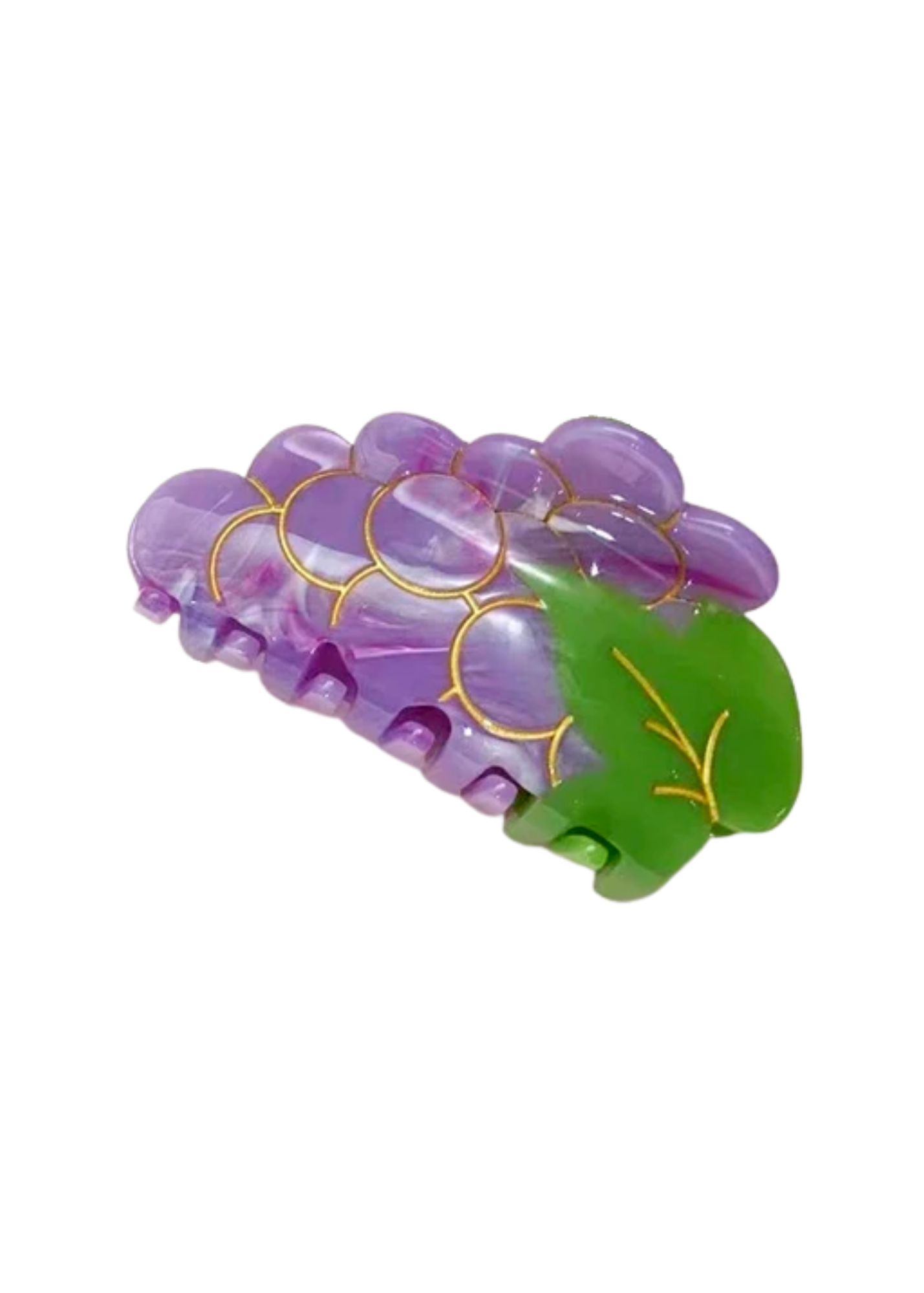 Thunder Egg - Pearly Grapes Hair Claw