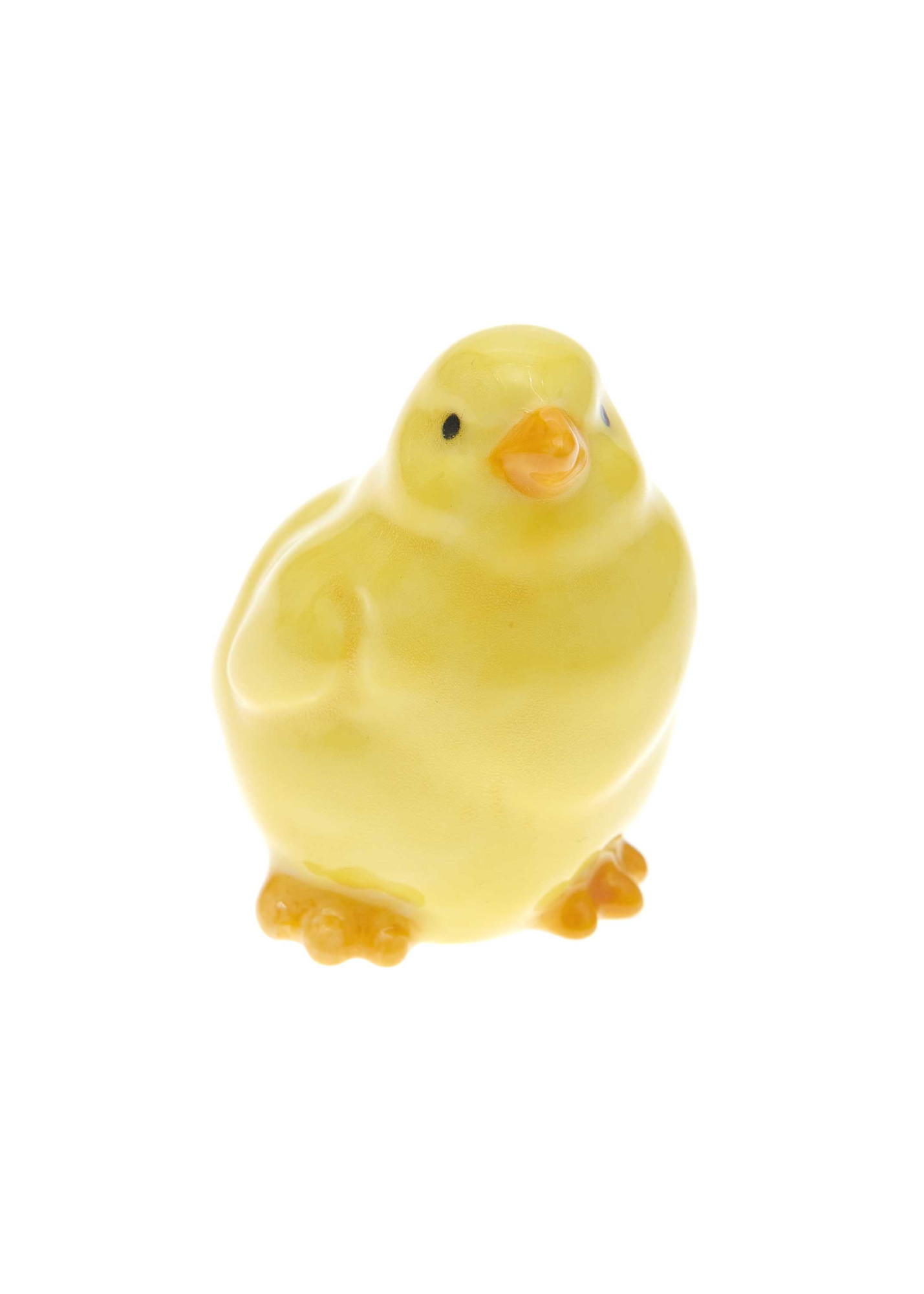 Rico Design - Porcelain Yellow Chick Trinket Figure