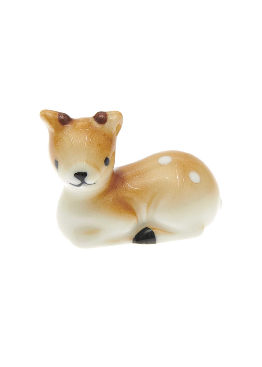 Rico Design - Porcelain Baby Deer Trinket Figure