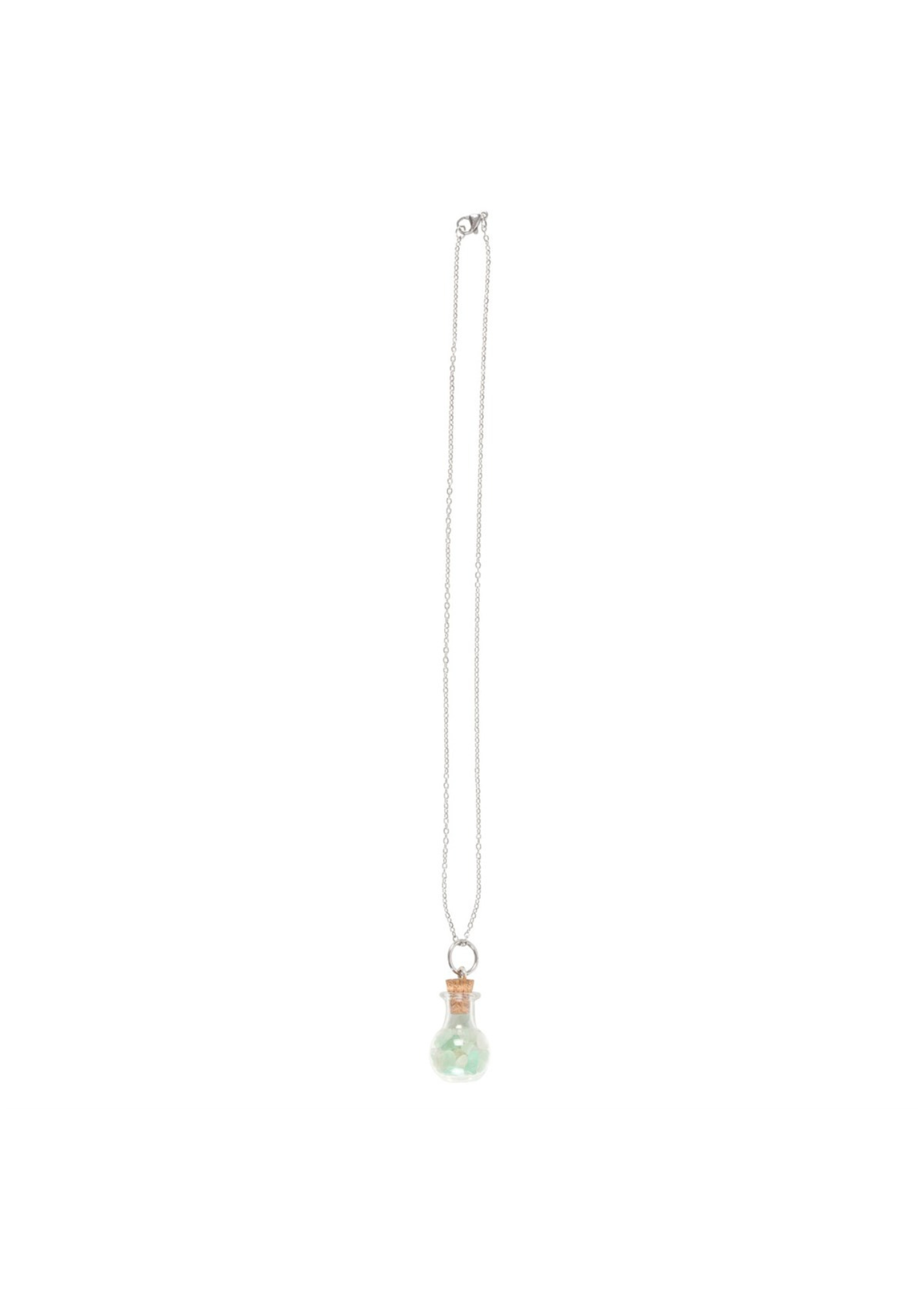 Something Different - Luck Potion Green Aventurine Crystal Chip Necklace