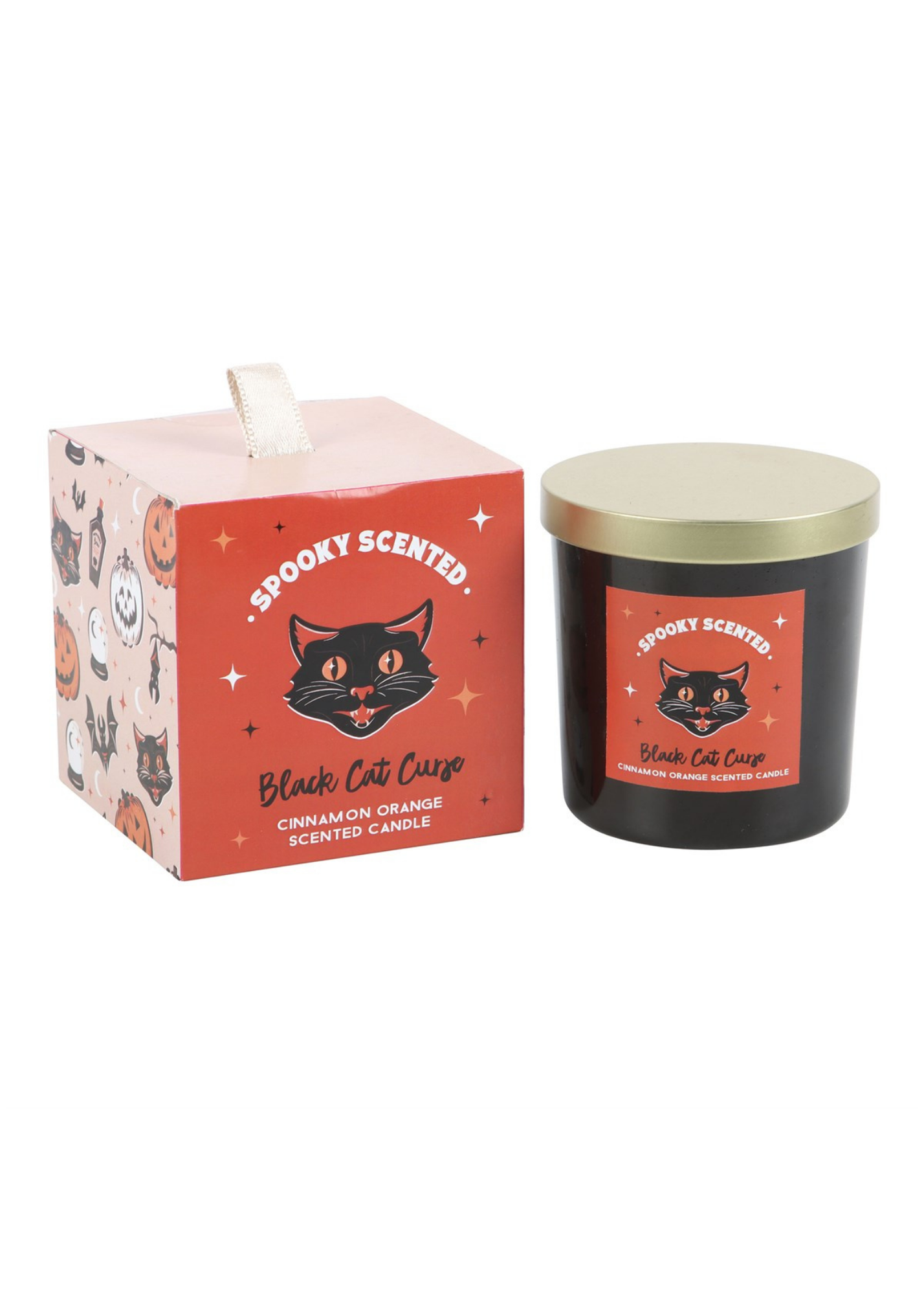 Something Different - Black Cat Cinnamon and Orange Scented Candle