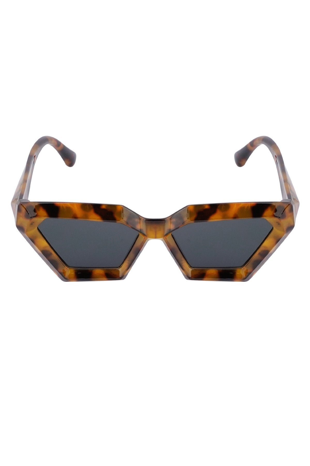 The Edit - Angular Sunglasses in Tortoiseshell