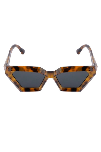 The Edit - Angular Sunglasses in Tortoiseshell