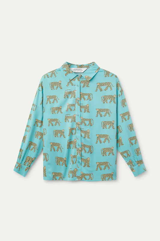 Compañia Fantastica - Blue Jaguar Shirt