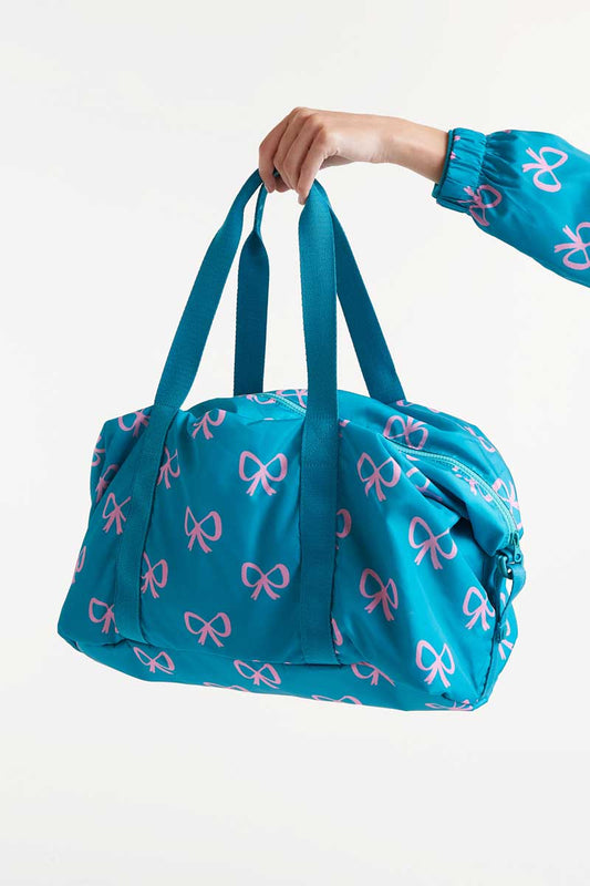 Compañia Fantastica - Ribbon Bow Print Travel Bag