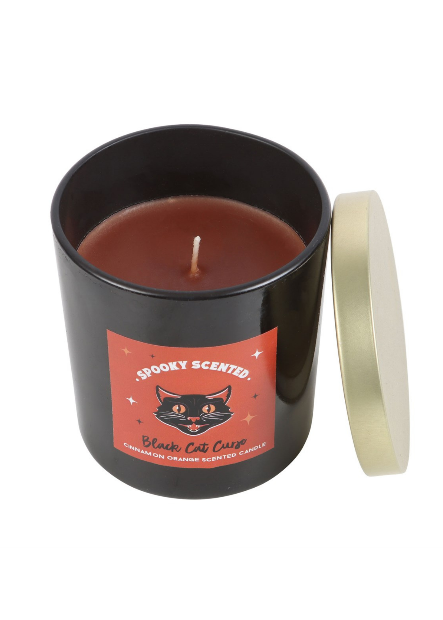 Something Different - Black Cat Cinnamon and Orange Scented Candle