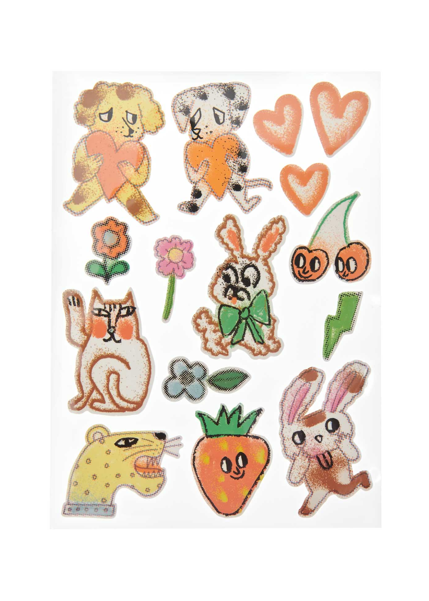 Rico Design - Iron-on Animal & Fruits Transfers for Fabric