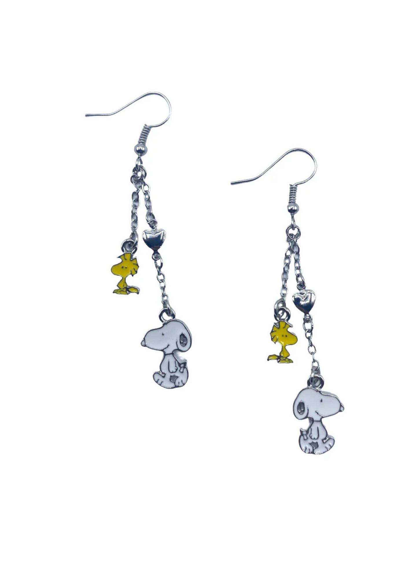 House of Disaster - Peanuts Snoopy and Woodstock Earrings