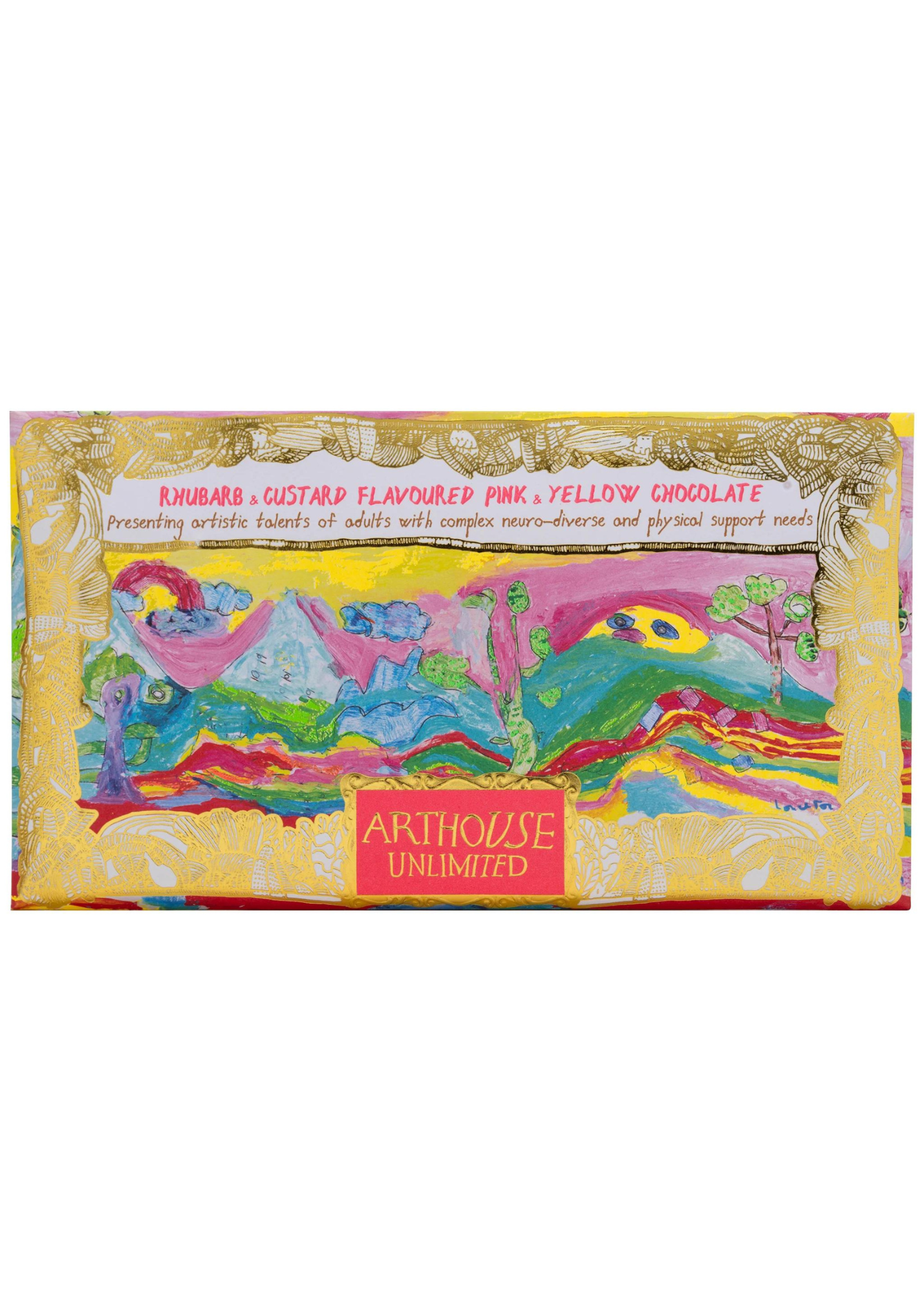 Arthouse Unlimited - Peace, Rhubarb & Custard Colombian Chocolate