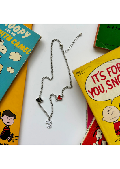 House of Disaster - Peanuts Enamel Snoopy Necklace