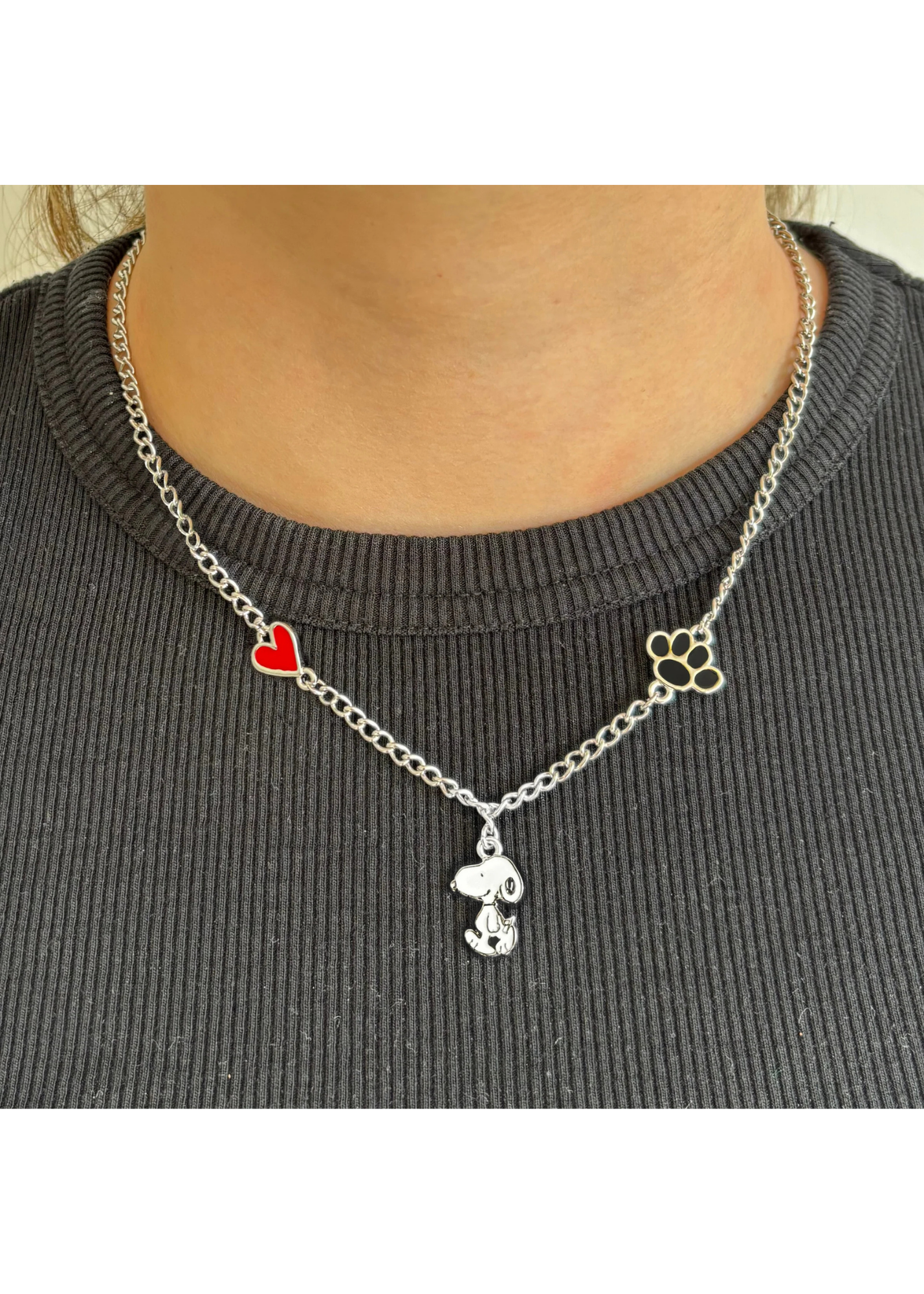 House of Disaster - Peanuts Enamel Snoopy Necklace