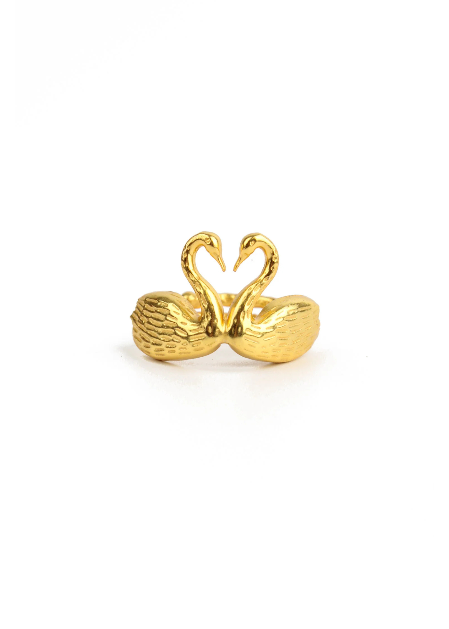 My Doris - Gold Swan Adjustable Ring