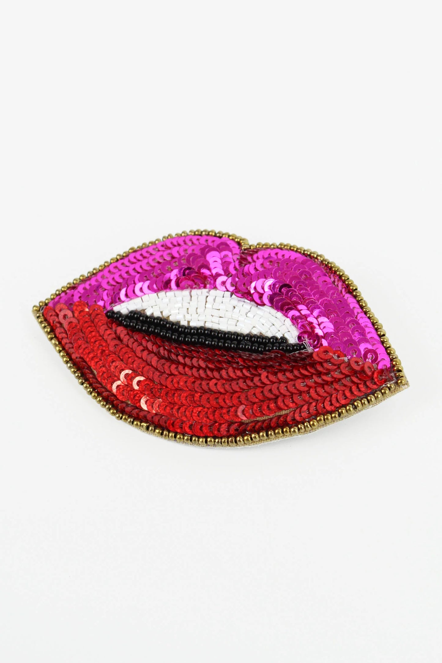 My Doris - Sequin Lips Brooch