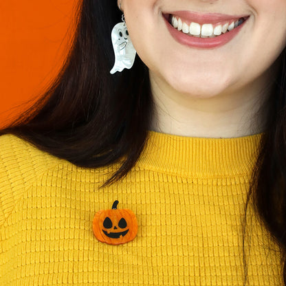 Erstwilder - Jack O'Lantern Mini Brooch