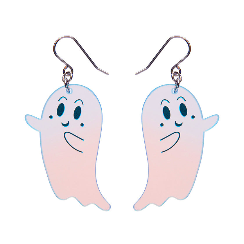 Erstwilder - Ghost Drop Earrings in Iridescent