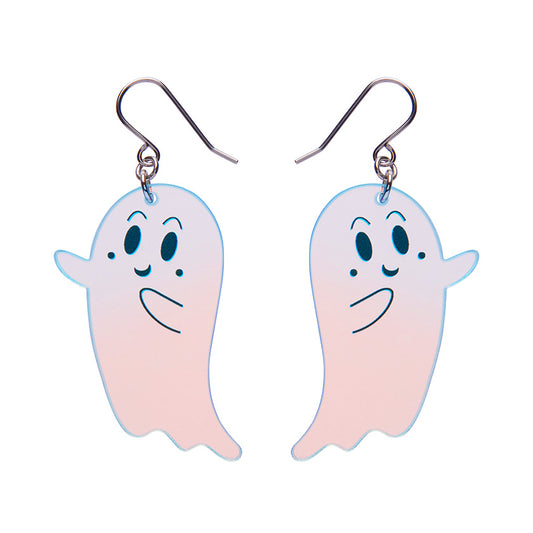 Erstwilder - Ghost Drop Earrings in Iridescent