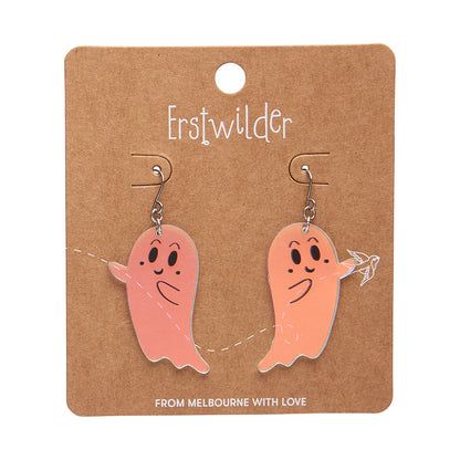 Erstwilder - Ghost Drop Earrings in Iridescent