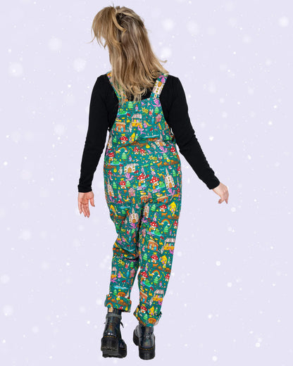 Run & Fly - Fairytales and Pantomimes Stretch Twill Dungarees