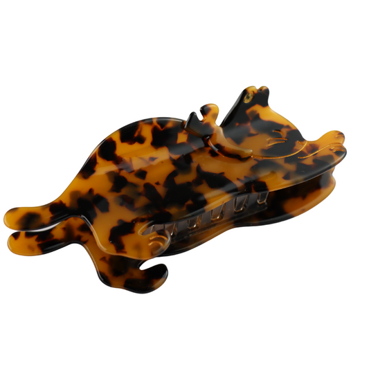 The Edit - Sleeping Cat Hair Claw in Tortoiseshell