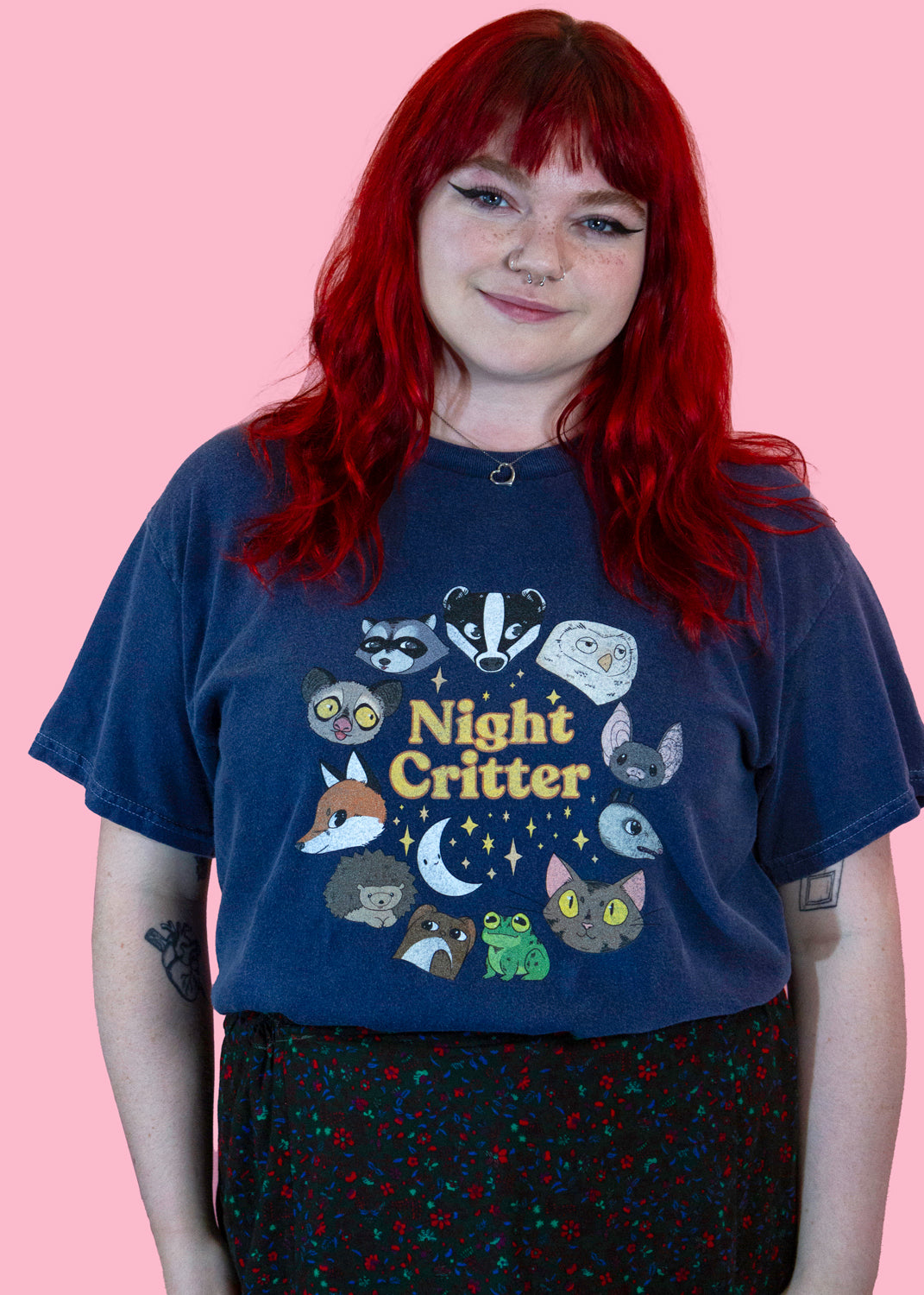 Home of Rainbows - Unisex Night Critters Tee