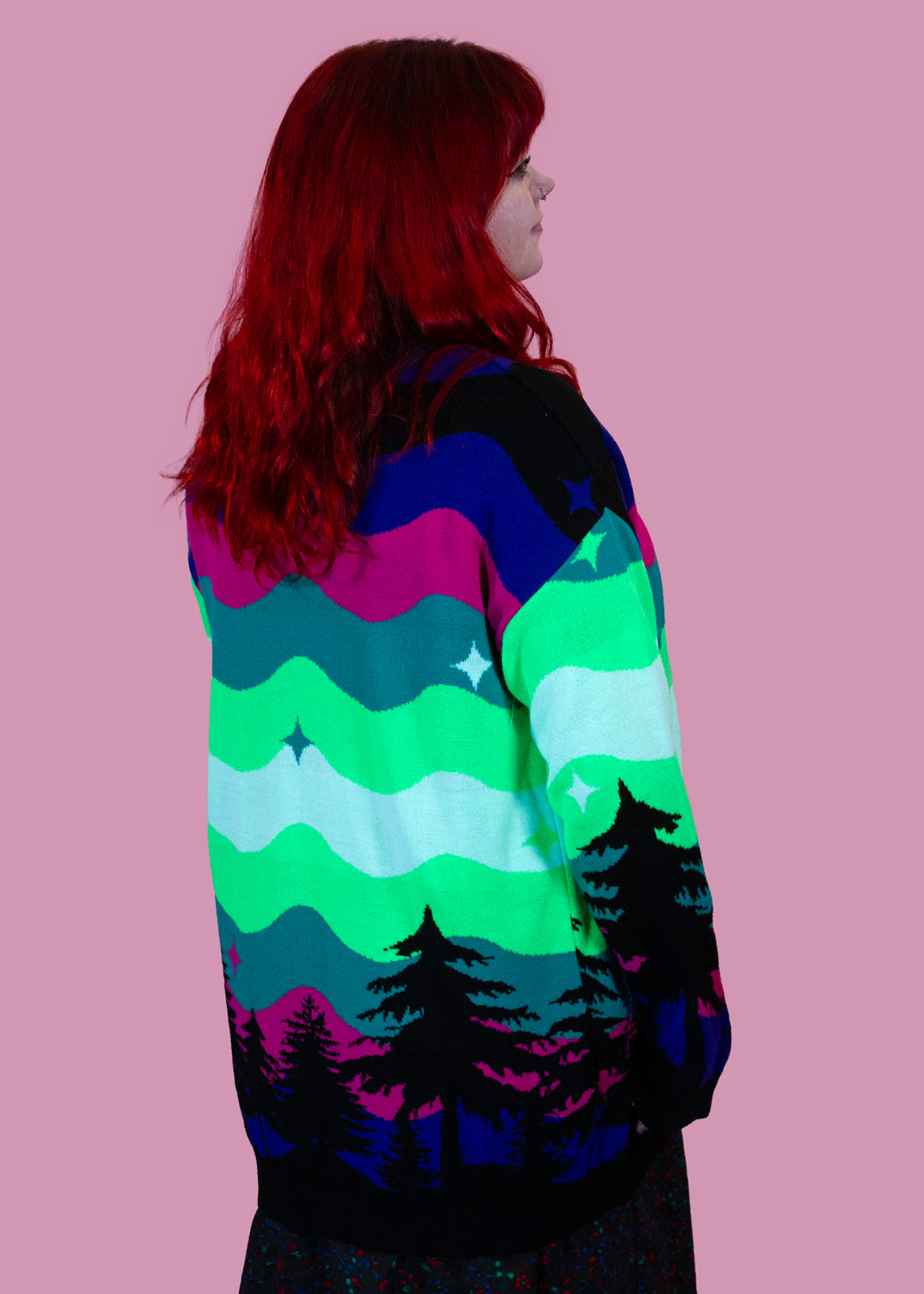 Home of Rainbows - The Northern Lights Knit Cardigan