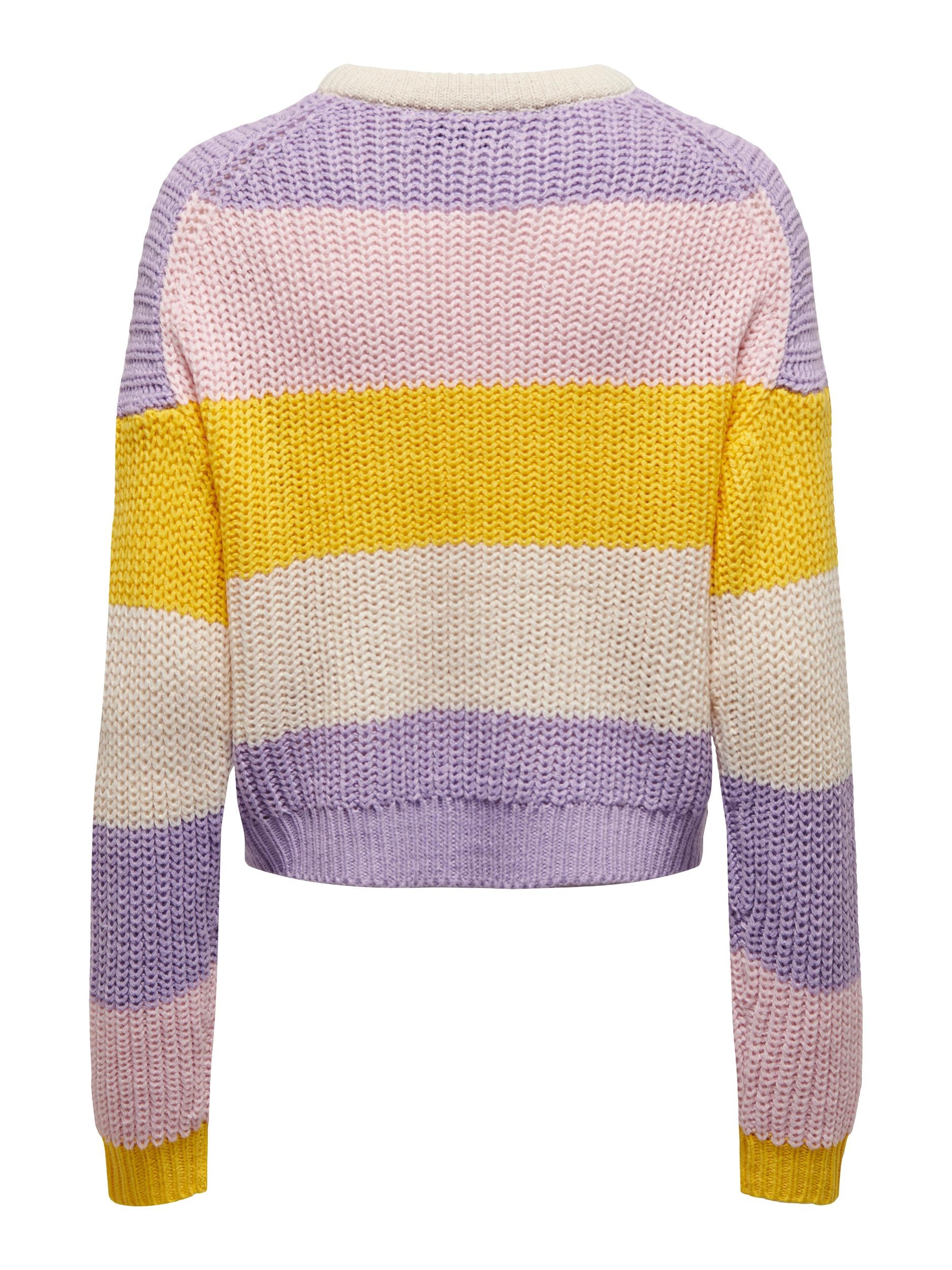 Purple and yellow on sale sweater