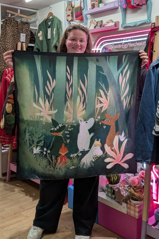 House of Disaster - Moomin Forest Square Scarf