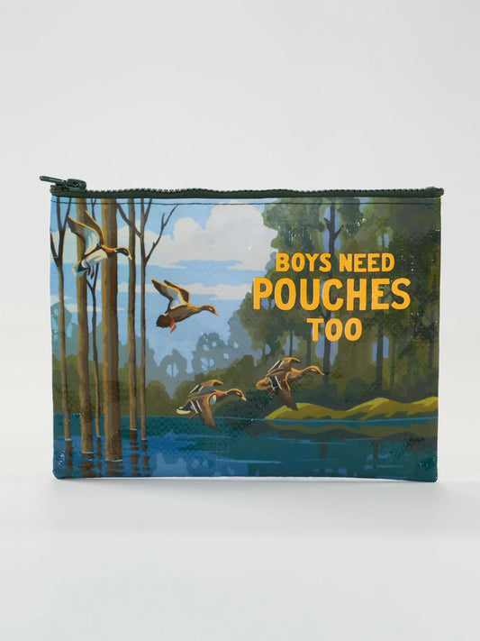 Blue Q - Boys Need Pouches Zipper Pouch