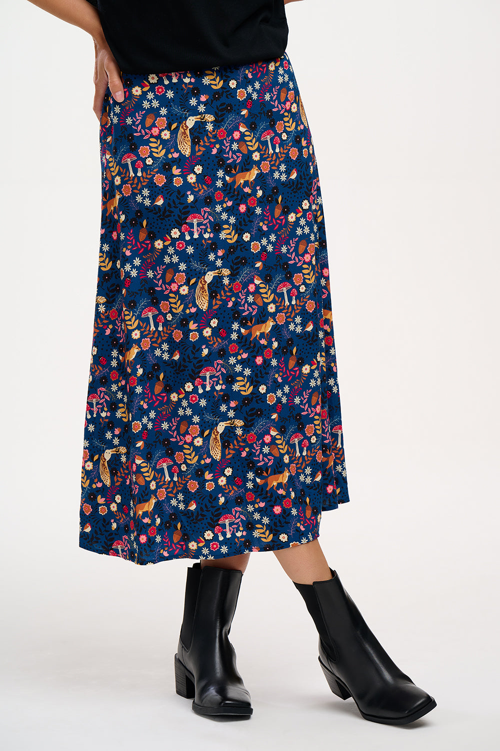 Sugarhill Brighton - Zora Midnight Woodland Skirt