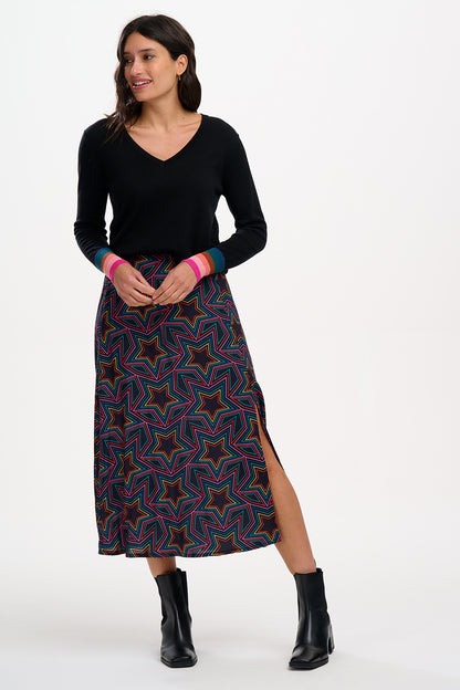 Sugarhill Brighton - Rosalind Rainbow Star Explosion Skirt