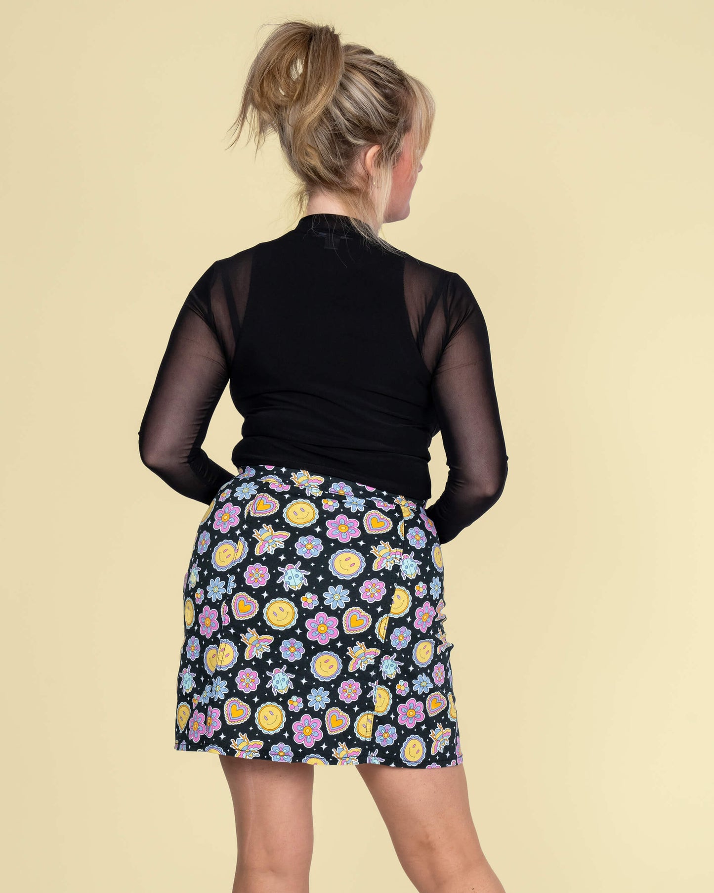 Run & Fly - Bee Happy A Line Skirt