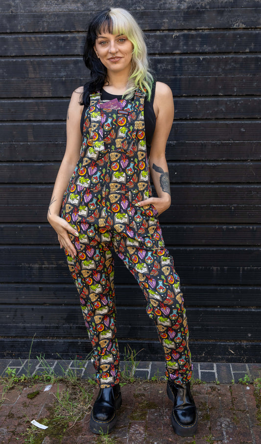 Run & Fly - Bewitched Stretch Twill Dungarees