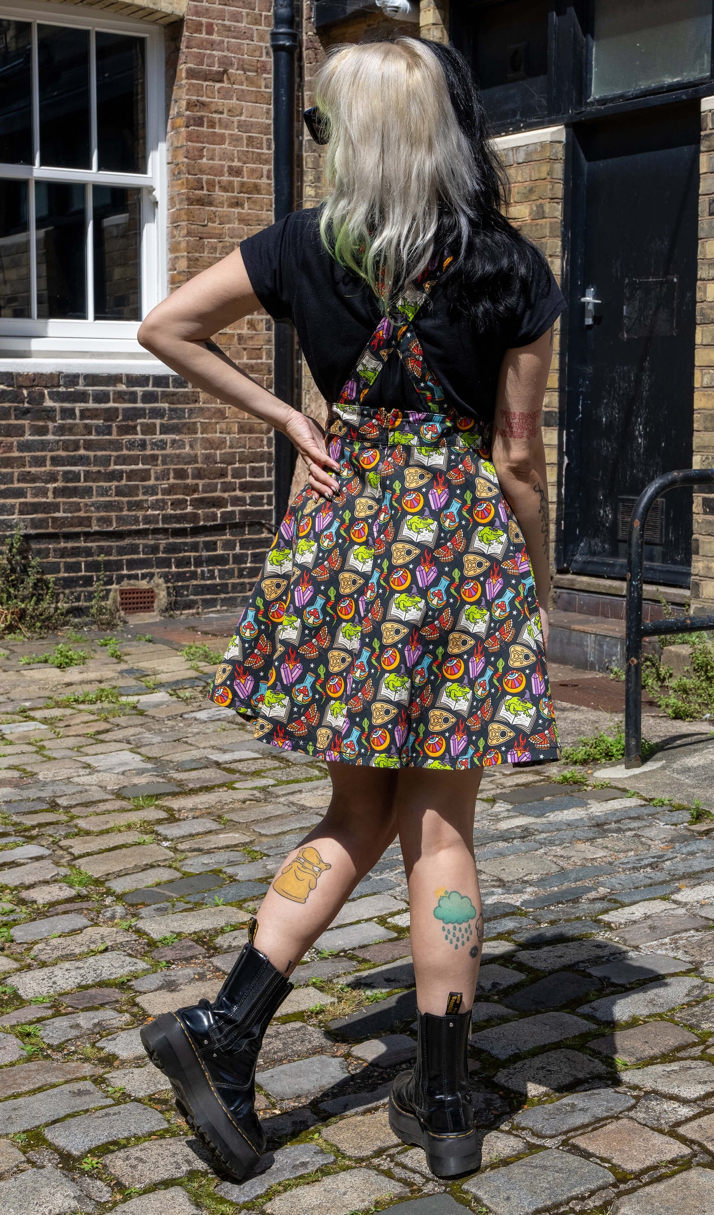 Run & Fly - Bewitched Flared Pinafore Dress