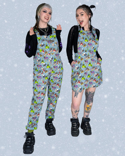 Run & Fly - Pug Bugs Stretch Twill Dungarees